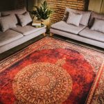 فرش 4 متری طرح ترنج سلطان آباد