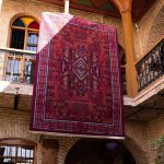 فرش 6 متری طرح گبه مدرن